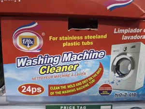 Washing Machine Cleaner Formulated for Dual-Purpose Use