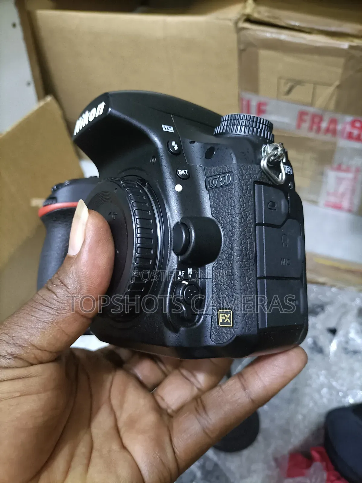 Nikon D750 With 50mm F1.8 Prime Lens