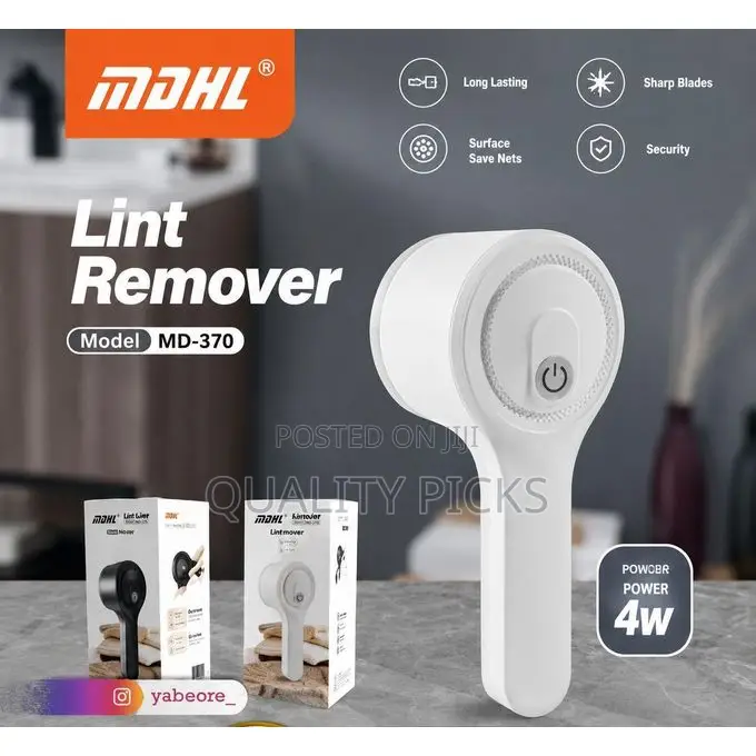 Mini Portable Electric Fabric Shaver With Lint Roller USB Rechargeable