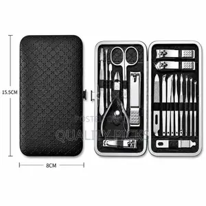 19-in-1 Nail Clippers Manicure Pedicure Set for Men,