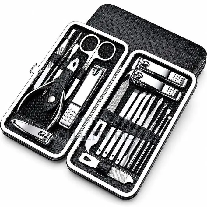 19-in-1 Nail Clippers Manicure Pedicure Set for Men,