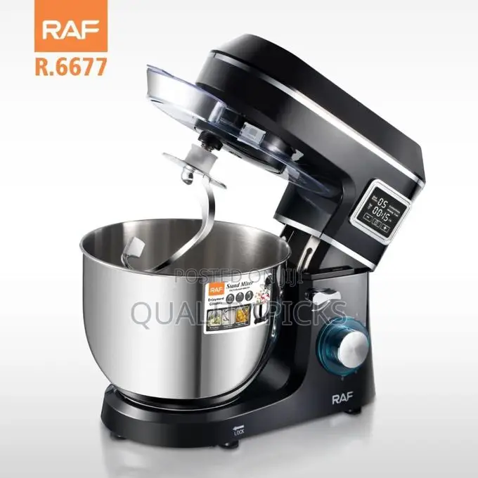 RAF 6-Speed Kitchen 7L Electric Food Stand Mixer