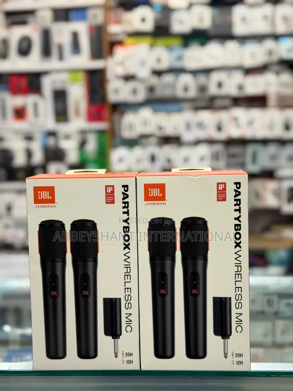 JBL Partybox Wireless Microphone /Dual Digital Wireless Microphone