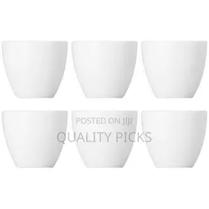 6 PC Set Kawa Cawa Qahwa Ceramic Plain Cup