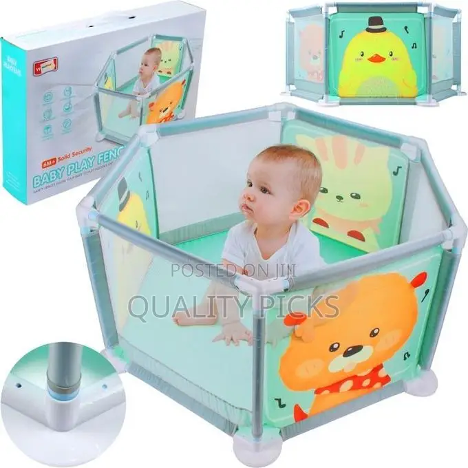 Portable Indoor Outdoor Toddlers Safety Playpen