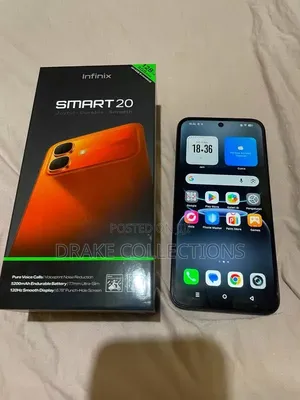 New Infinix Smart 20 128 GB Black