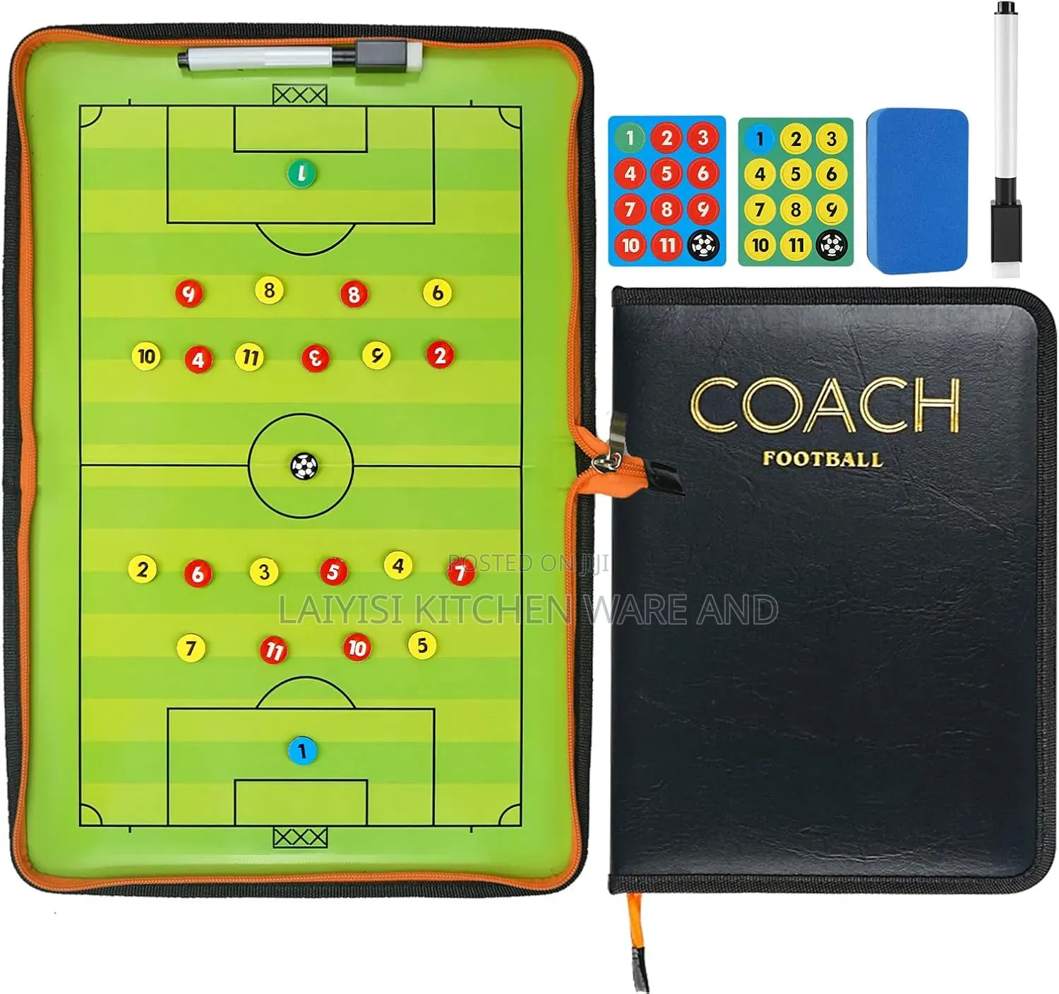TacticalPicture Football Trainer Magnetic Book FoldableTacticalControl