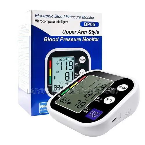 Blood Pressure Monitor,Upper Arm Machine withLarge Led Screen Home Use
