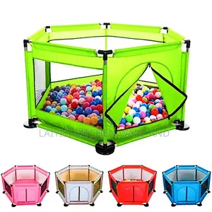 Hexagon Shaped Playpen for Kids Fence Kids