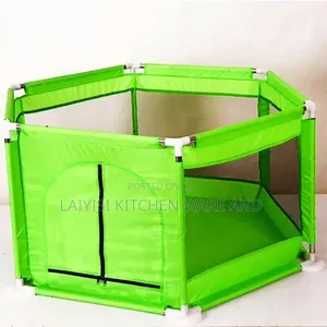 Hexagon Shaped Playpen for Kids Fence Kids