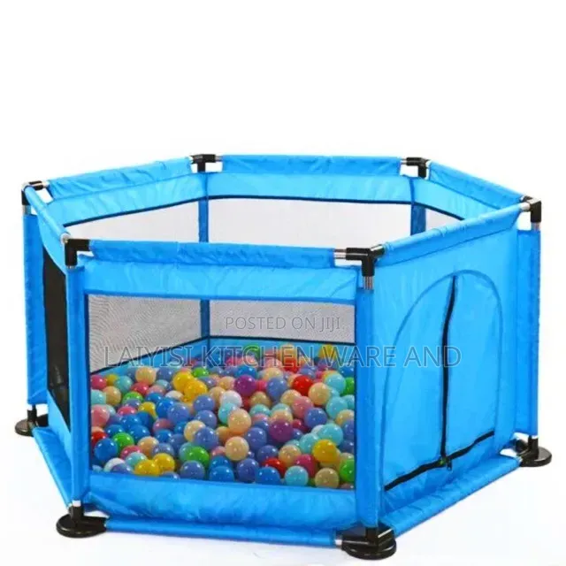 Hexagon Shaped Playpen for Kids Fence Kids