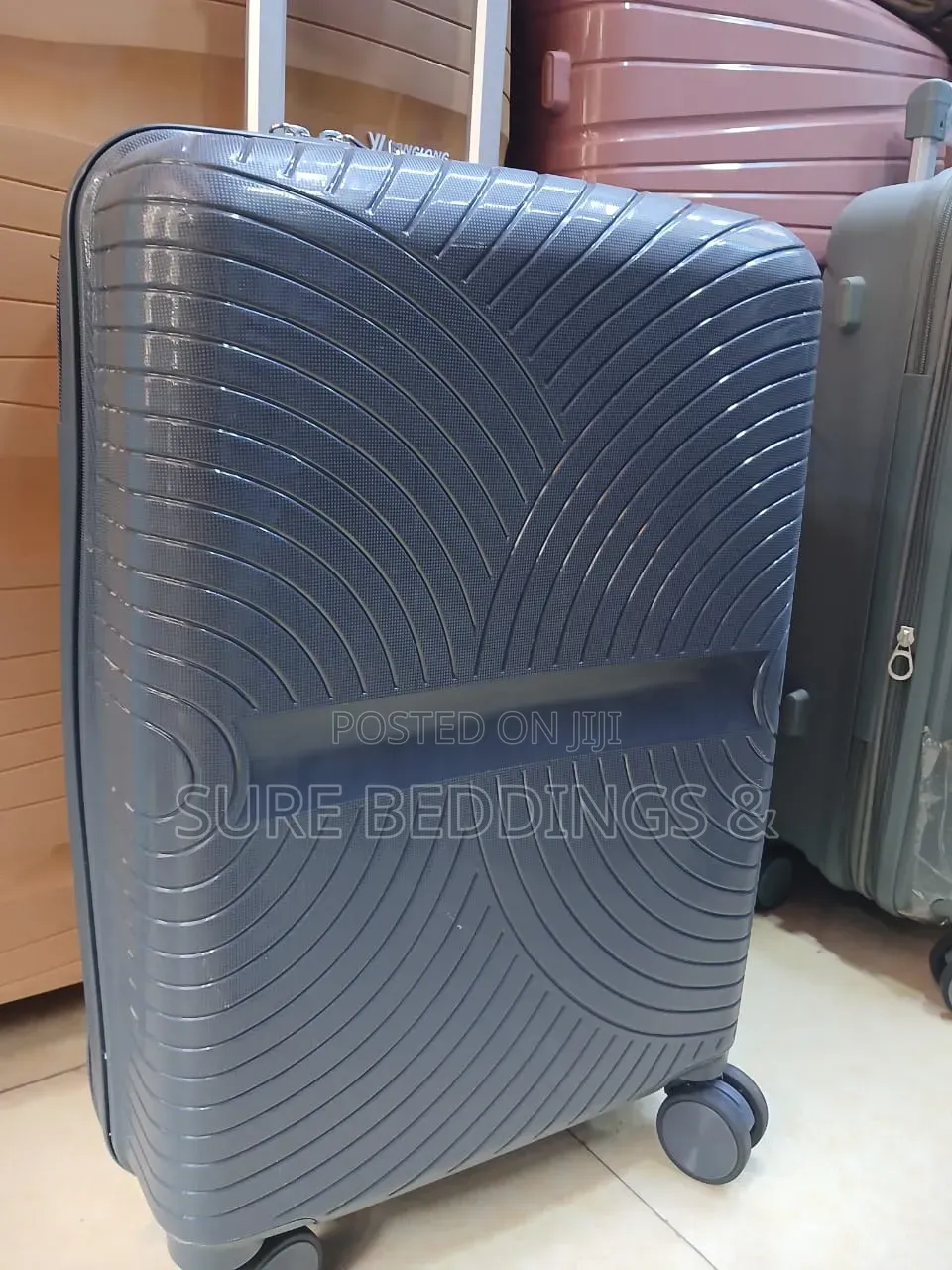 Atico Medium Rubber Suitcase