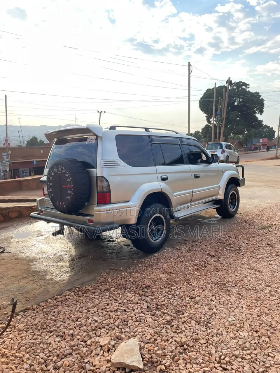 Toyota Land Cruiser Prado 1998 Silver