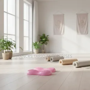 Inflatable Balance Cushion and Stability Pod Set for Fitness