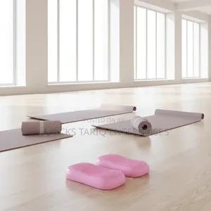 Inflatable Balance Cushion and Stability Pod Set for Fitness