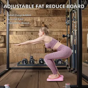 Inflatable Balance Cushion and Stability Pod Set for Fitness