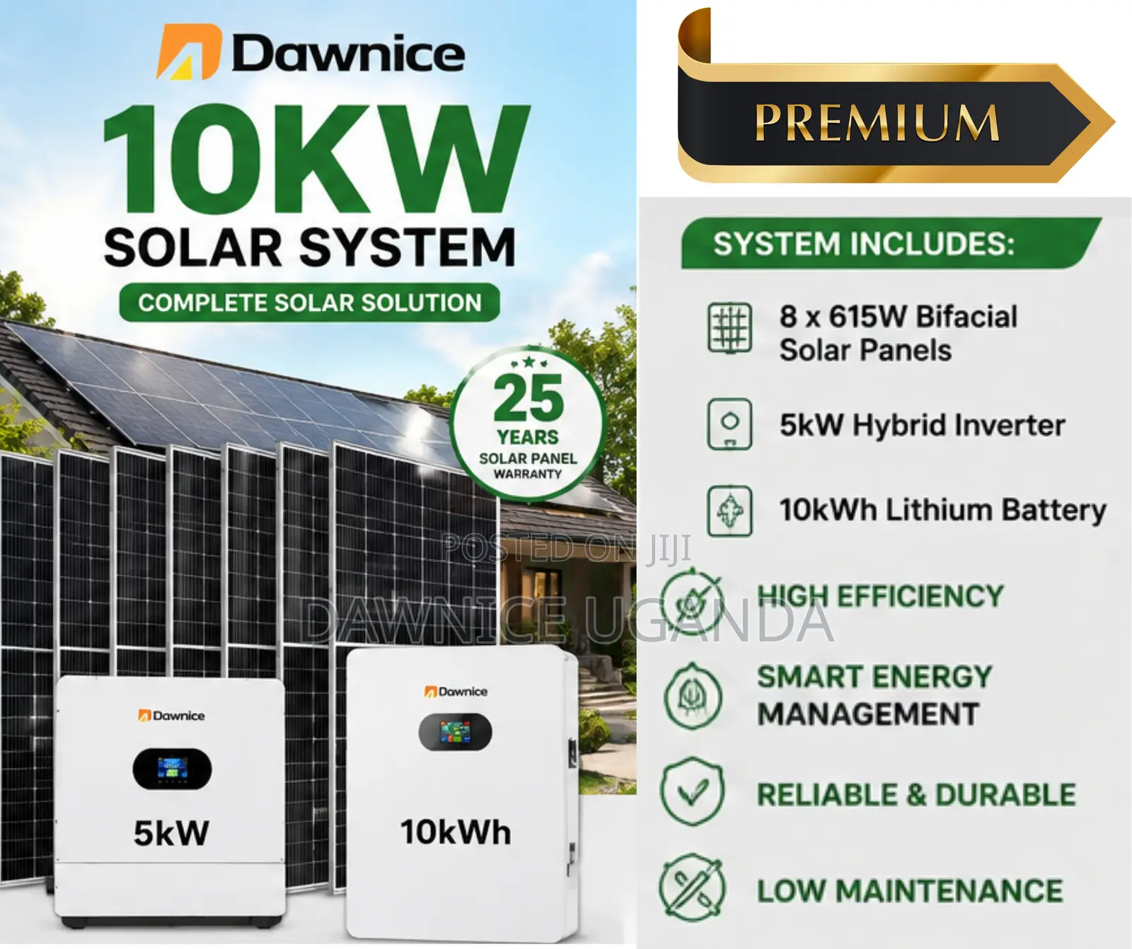 10KW Solar System Full Kit