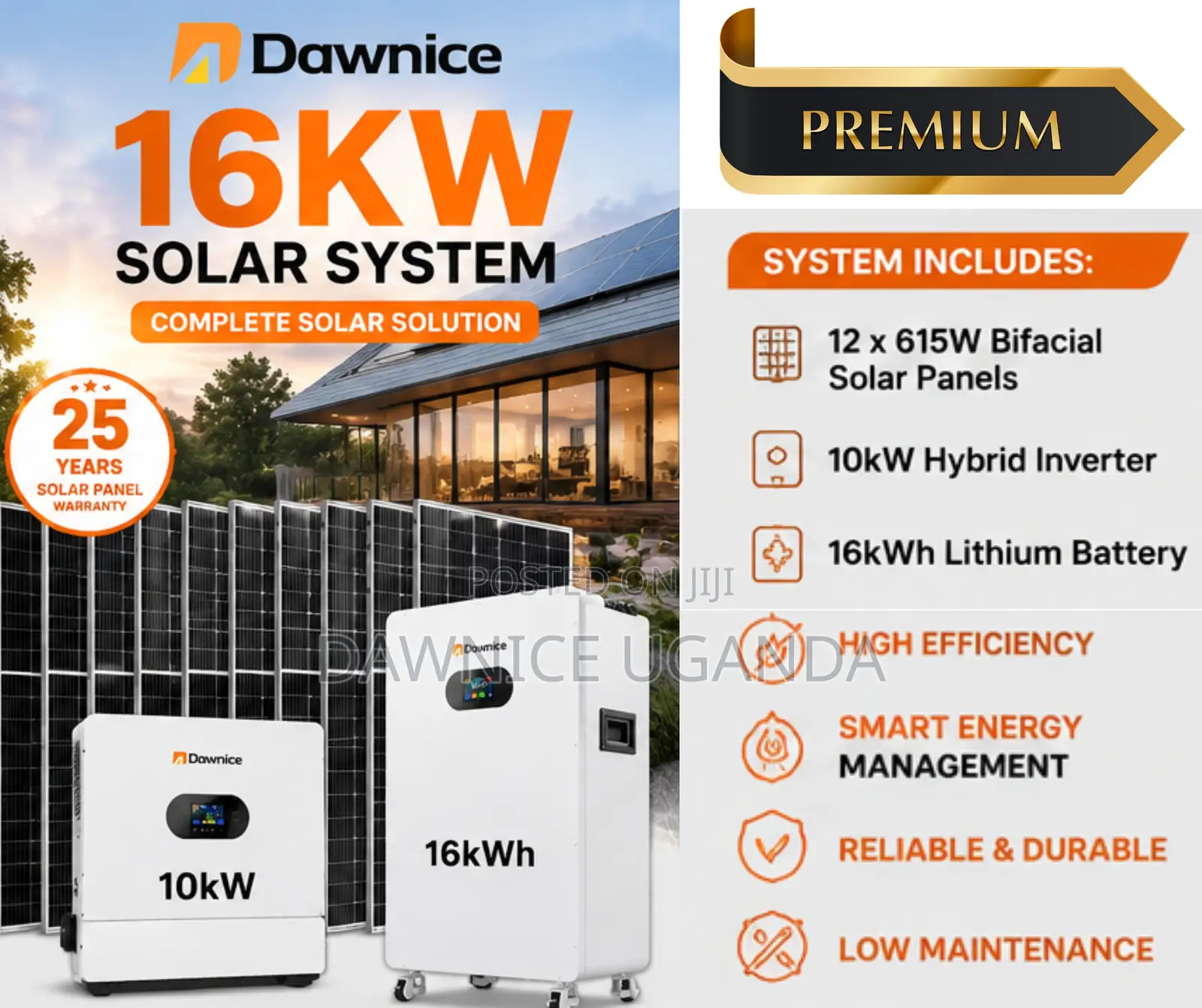 16KW Solar System Full Kit