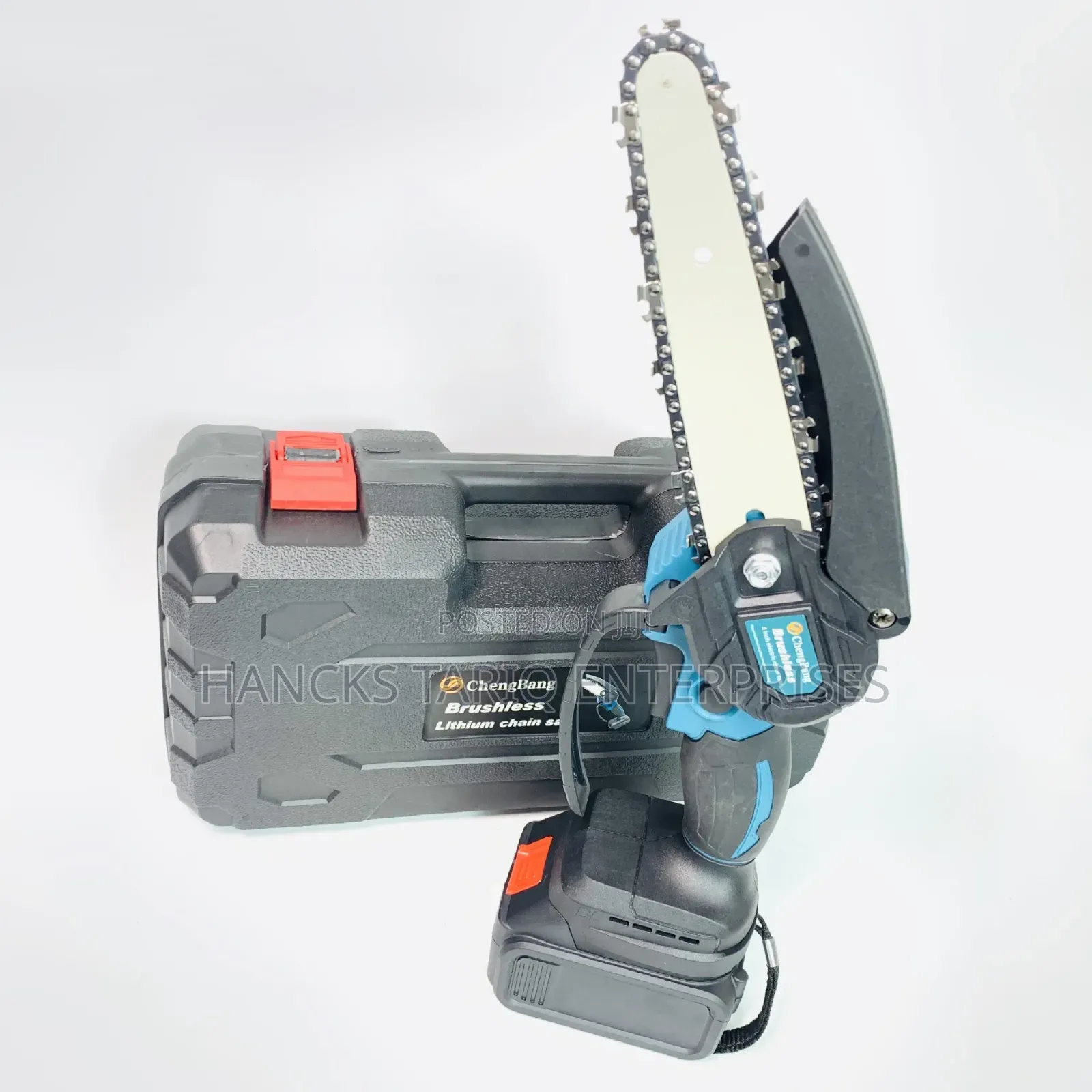 Cordless Brushless Mini Electric Chain Saw Kit