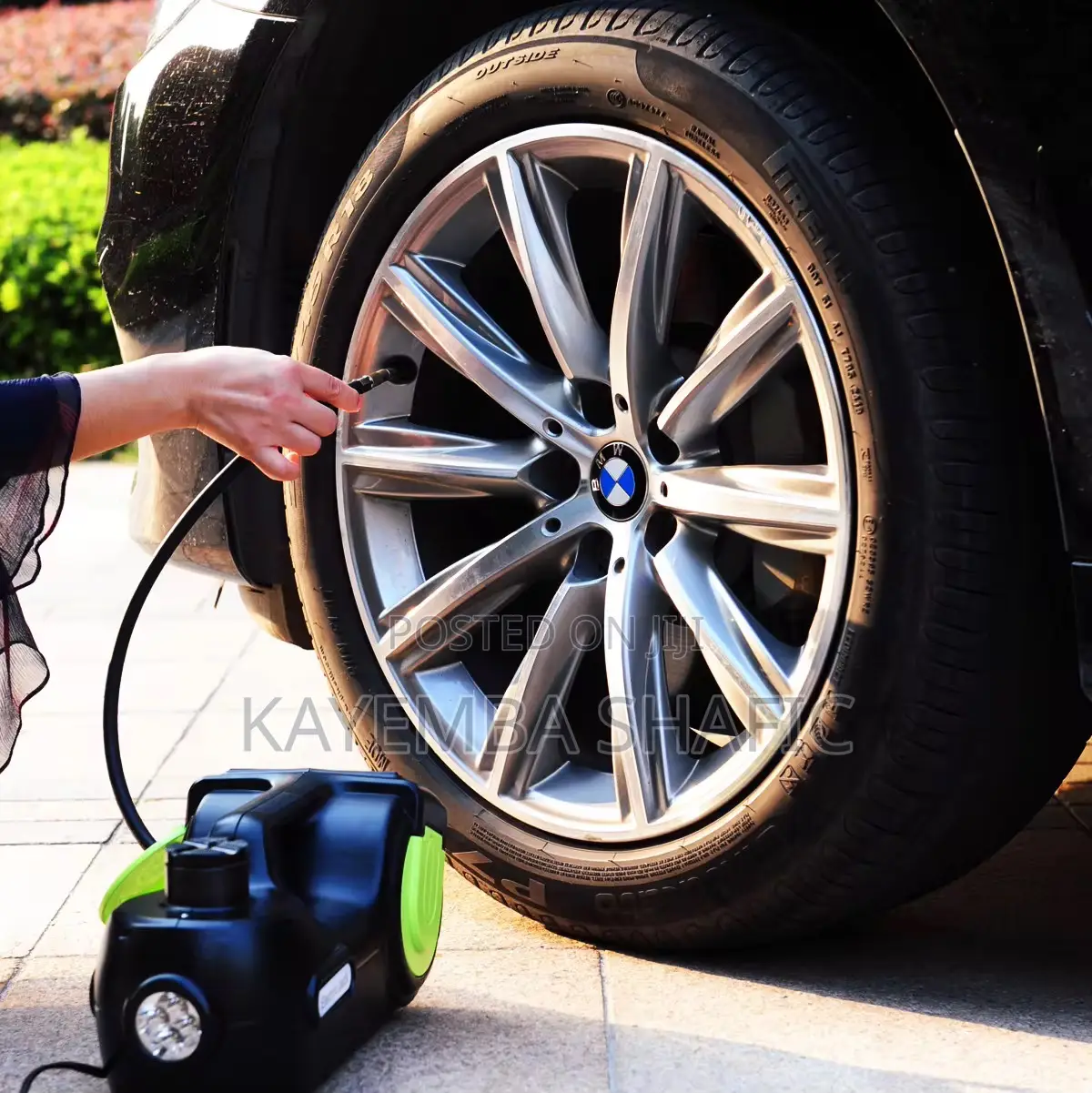 4-in-1 Electric Hydraulic Car Jack Kit 5 Ton With Impact Wrench