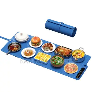 Rollable Electric Silicone Food Warming Mat Tray for Buffets