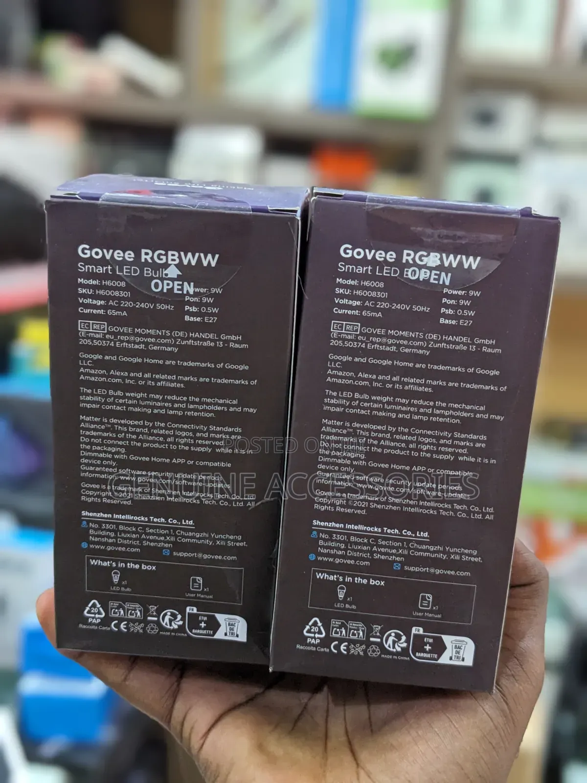 Govee LED Smart Bulb,RGBWW Dimmable