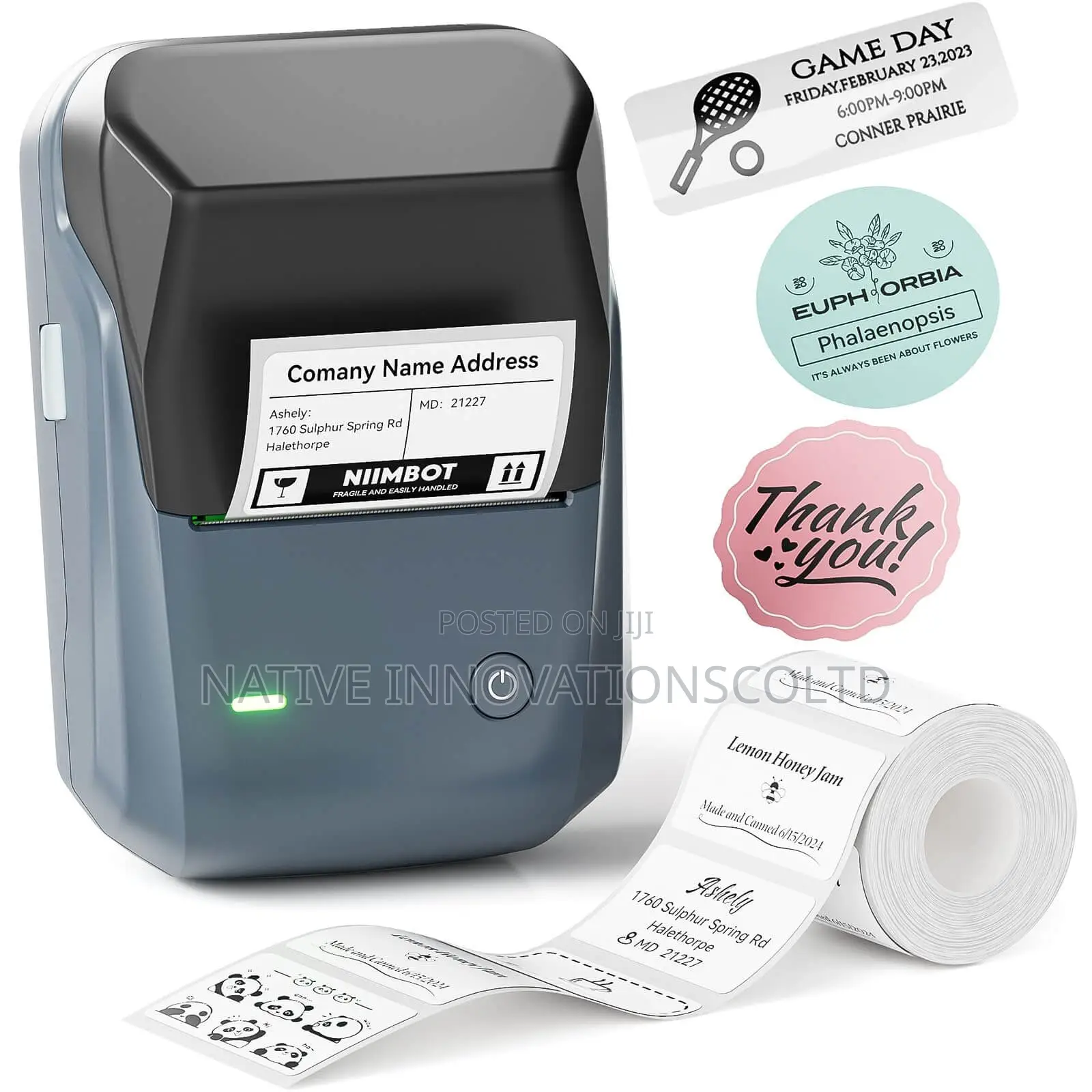 NIIMBOT B1 Inkless Thermal Label Printer
