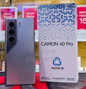 New Tecno Camon 40 Pro 4G 256 GB Gray