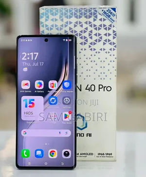 New Tecno Camon 40 Pro 4G 256 GB Blue