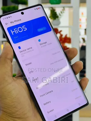 New Tecno Camon 40 Pro 4G 256 GB Blue