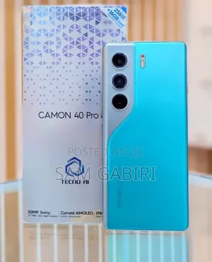 New Tecno Camon 40 Pro 4G 256 GB Blue