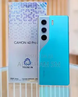 New Tecno Camon 40 Pro 4G 256 GB Blue