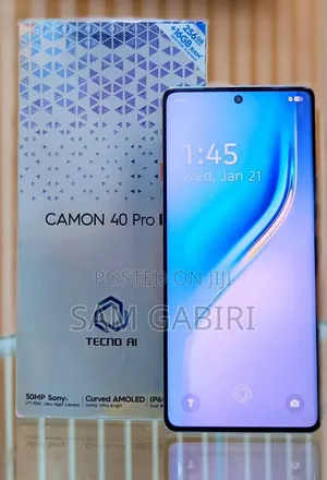 New Tecno Camon 40 Pro 4G 256 GB Blue