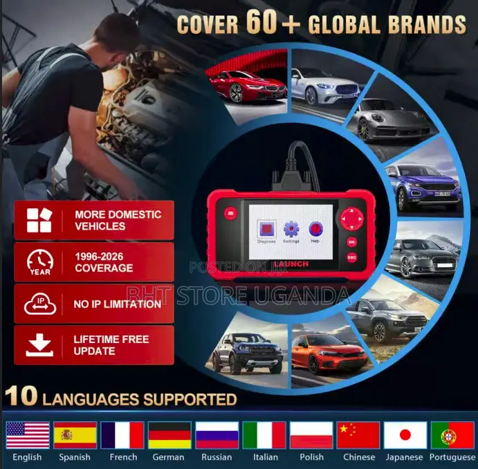 Launch CRP123 V2.0 Plus Car Diagnostic Tool