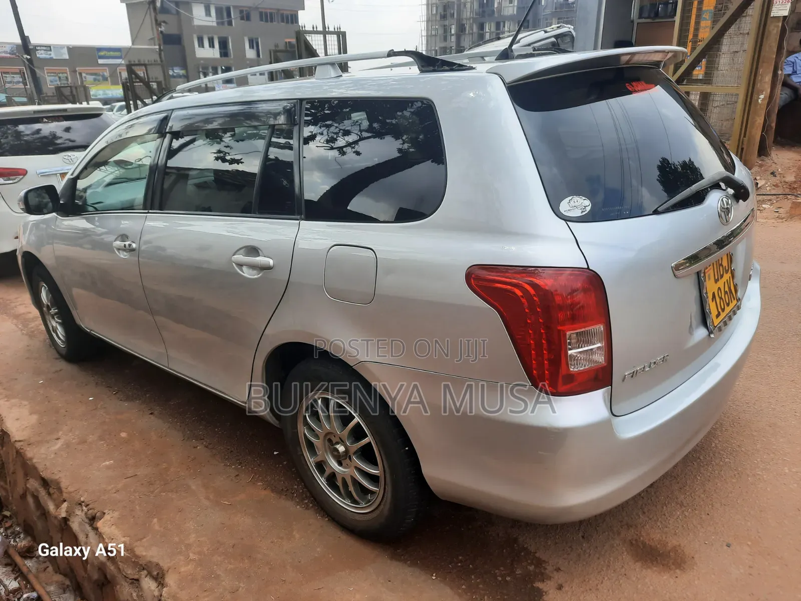 Toyota Corolla Fielder 2008 Silver
