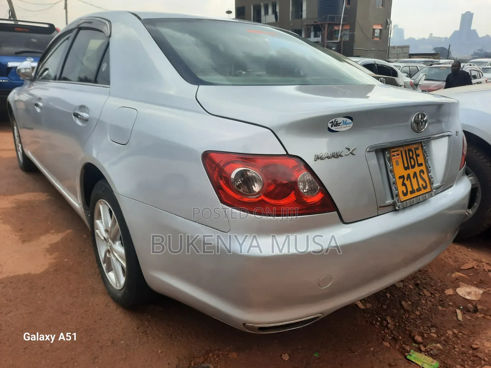 Toyota Mark X 2008 Silver