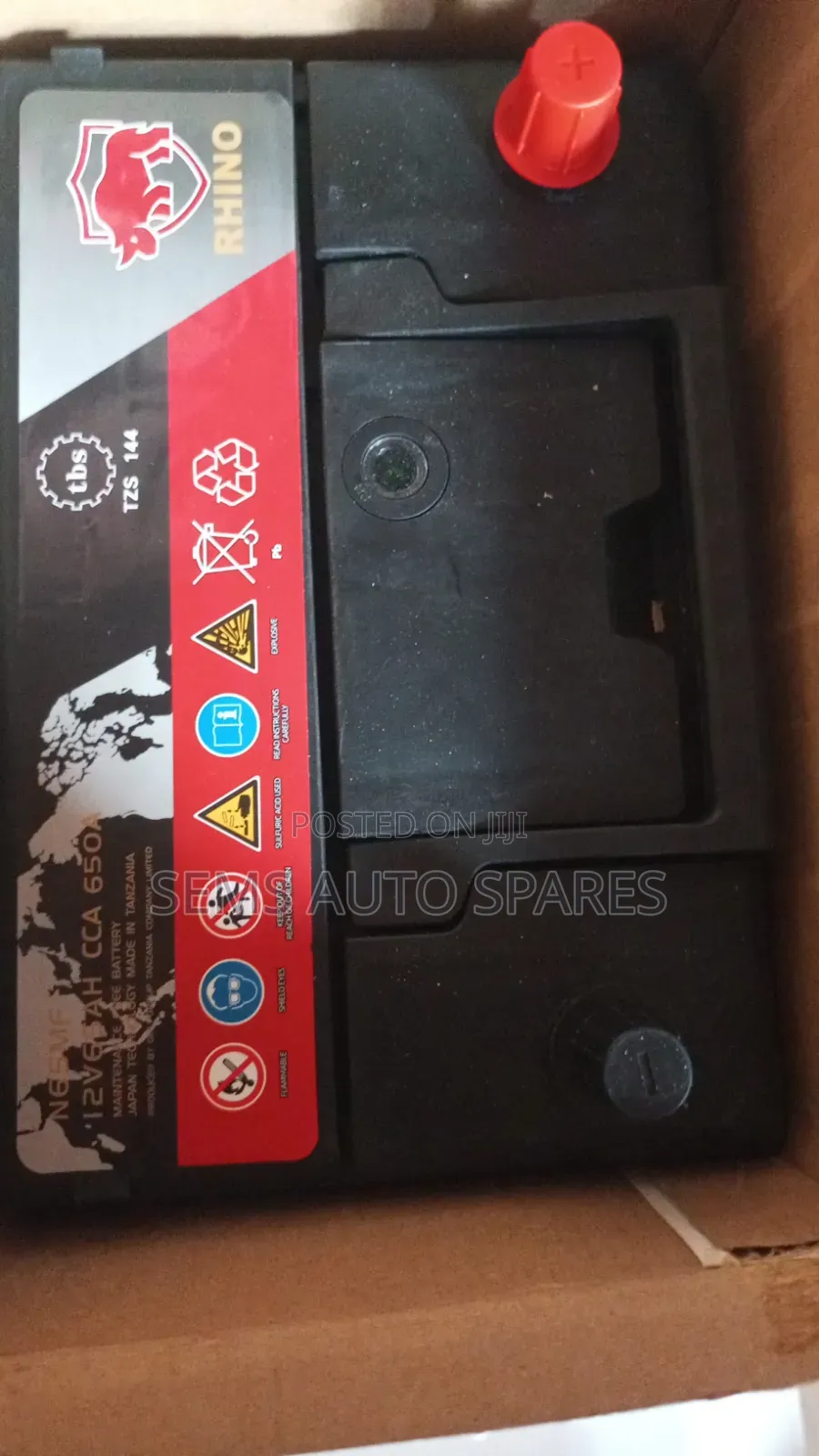 N65 65ah Mf Battery