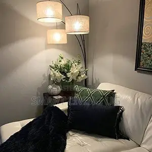 Modern 3-Shade Floor Lamp – Stylish Home Lighting