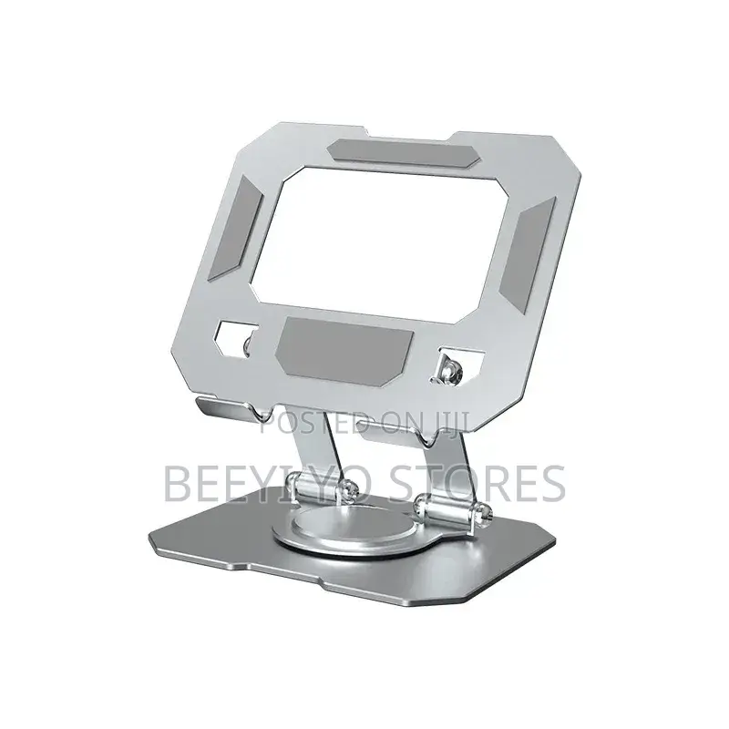 360-Degree Rotating Foldable Aluminum Desktop Phone and Tablet Stand