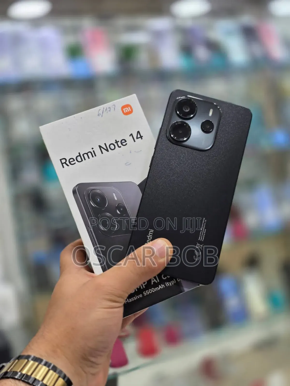 New Xiaomi Redmi Note 14 4G 256 GB Black