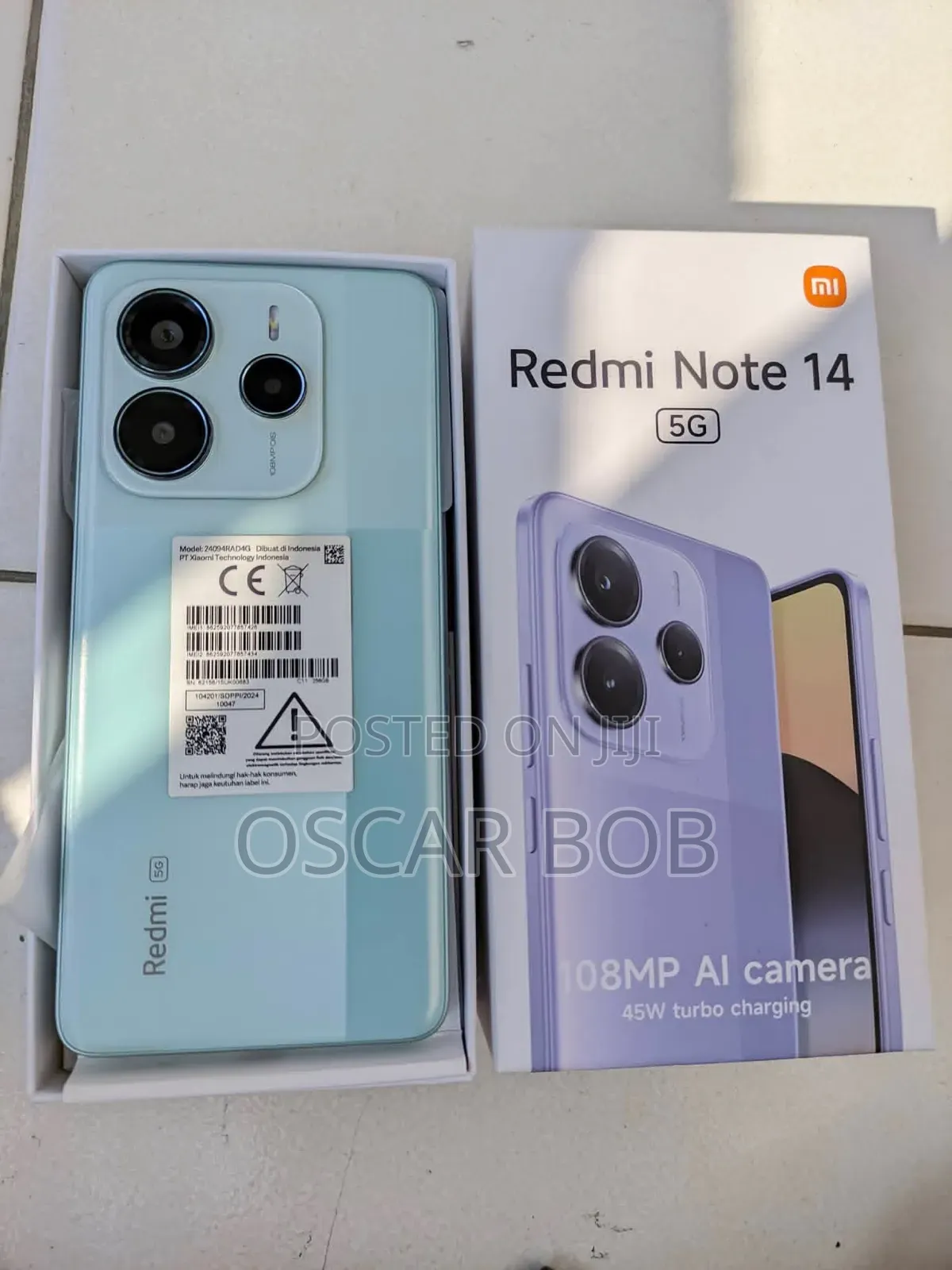 New Xiaomi Redmi Note 14 5G 512 GB Green