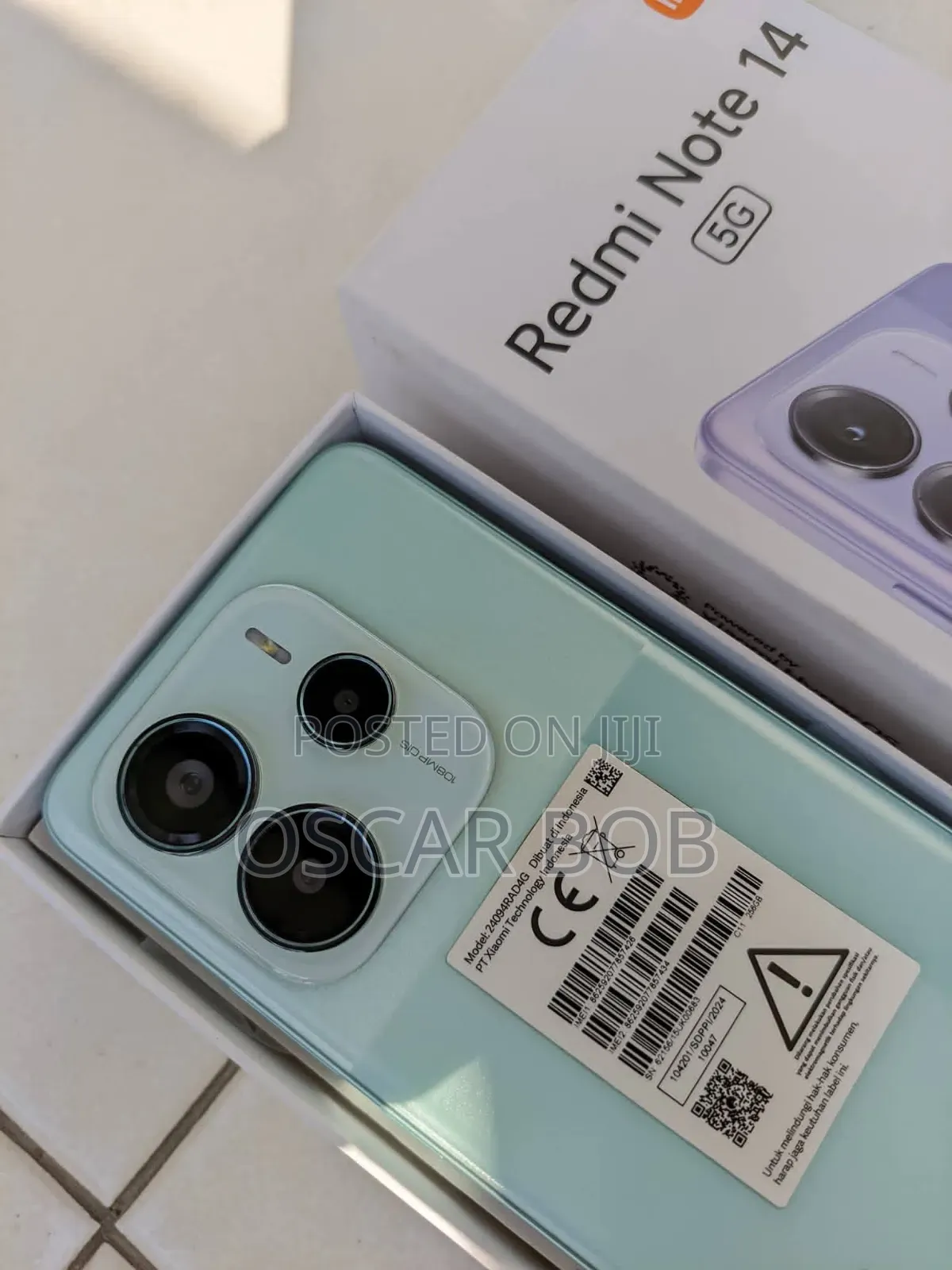 New Xiaomi Redmi Note 14 5G 512 GB Green