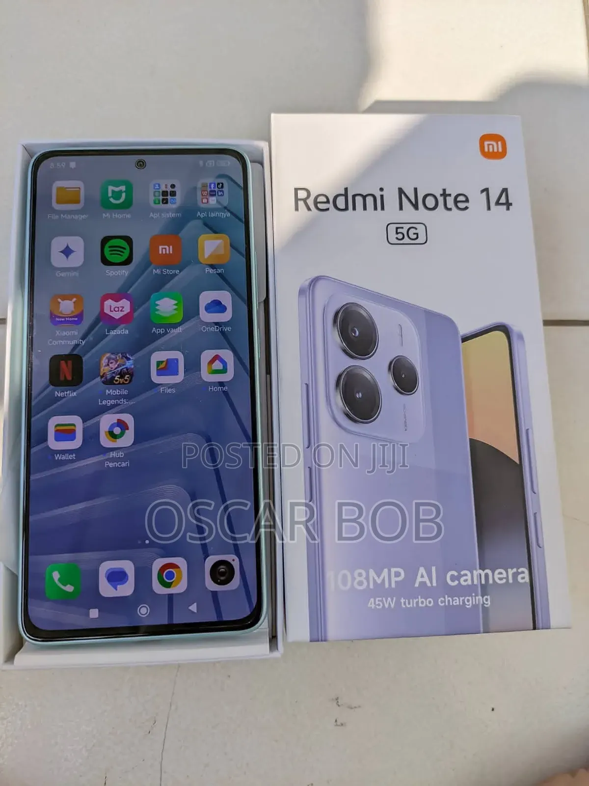 New Xiaomi Redmi Note 14 5G 512 GB Green
