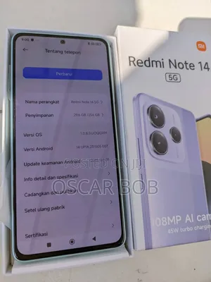 New Xiaomi Redmi Note 14 5G 512 GB Green