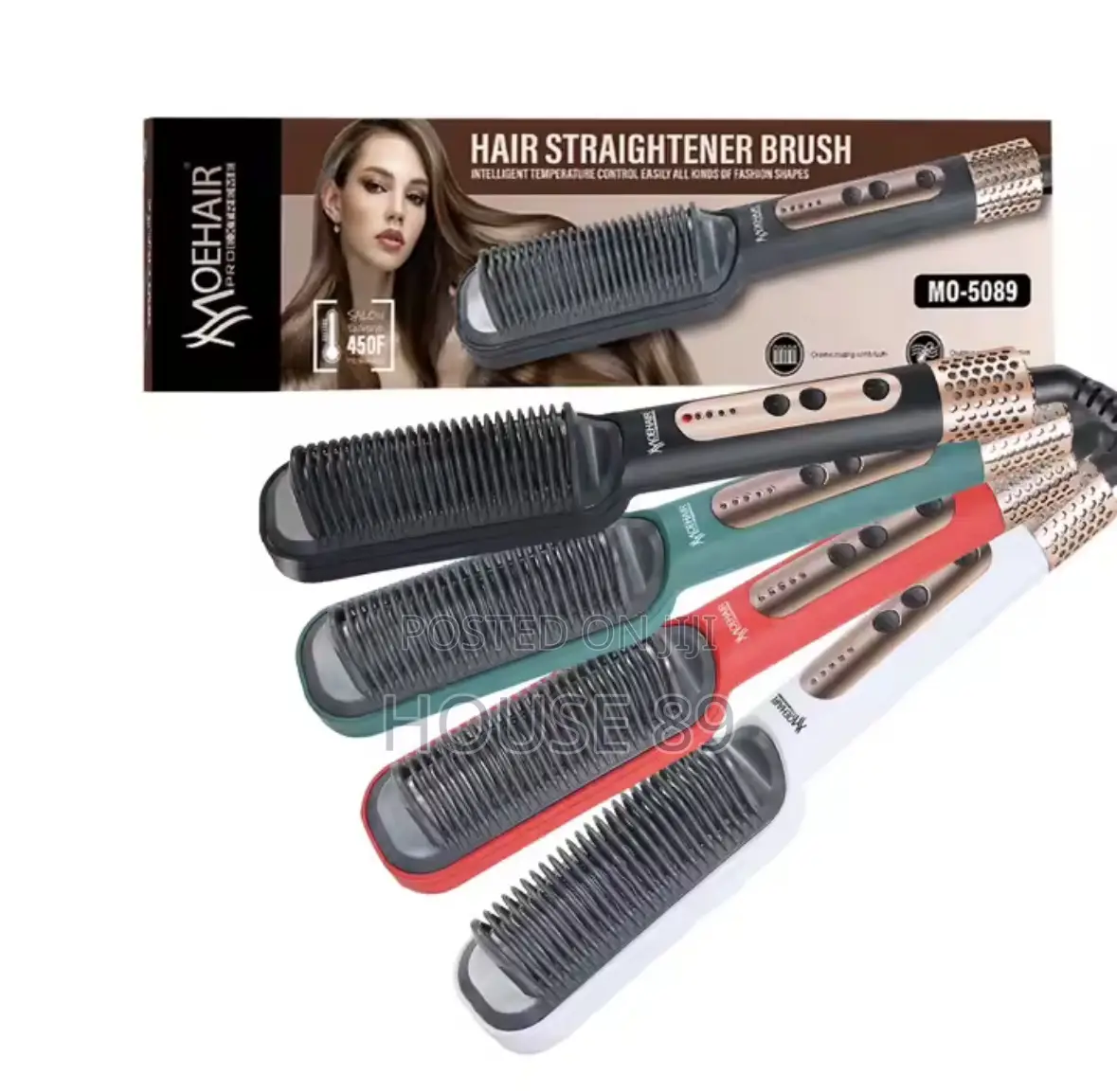 RAF Hair Straightener Brush