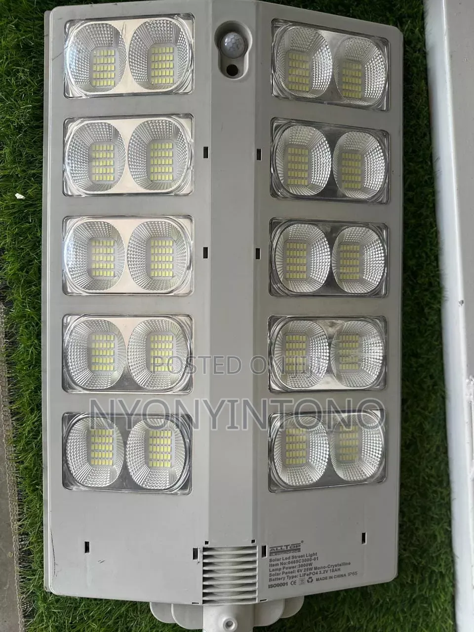 All Top 3000w Solar LED Auto Solar Security Street Light With Remote
