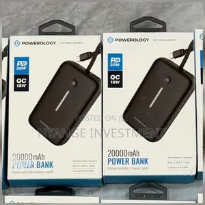 Powerology 20000mAh Power Bank