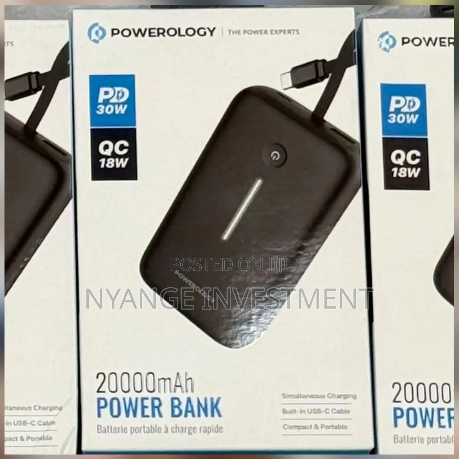 Powerology 20000mAh Power Bank