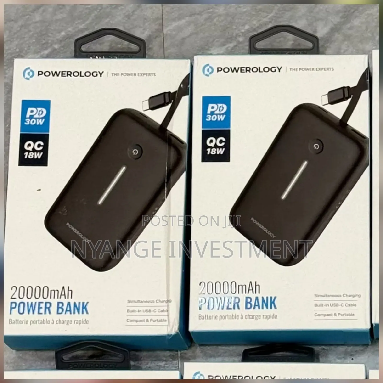 Powerology 20000mAh Power Bank