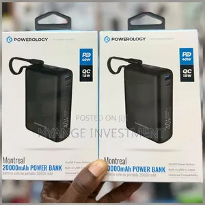 Powerology Montreal 20,000mAh Power Bank, a Compact
